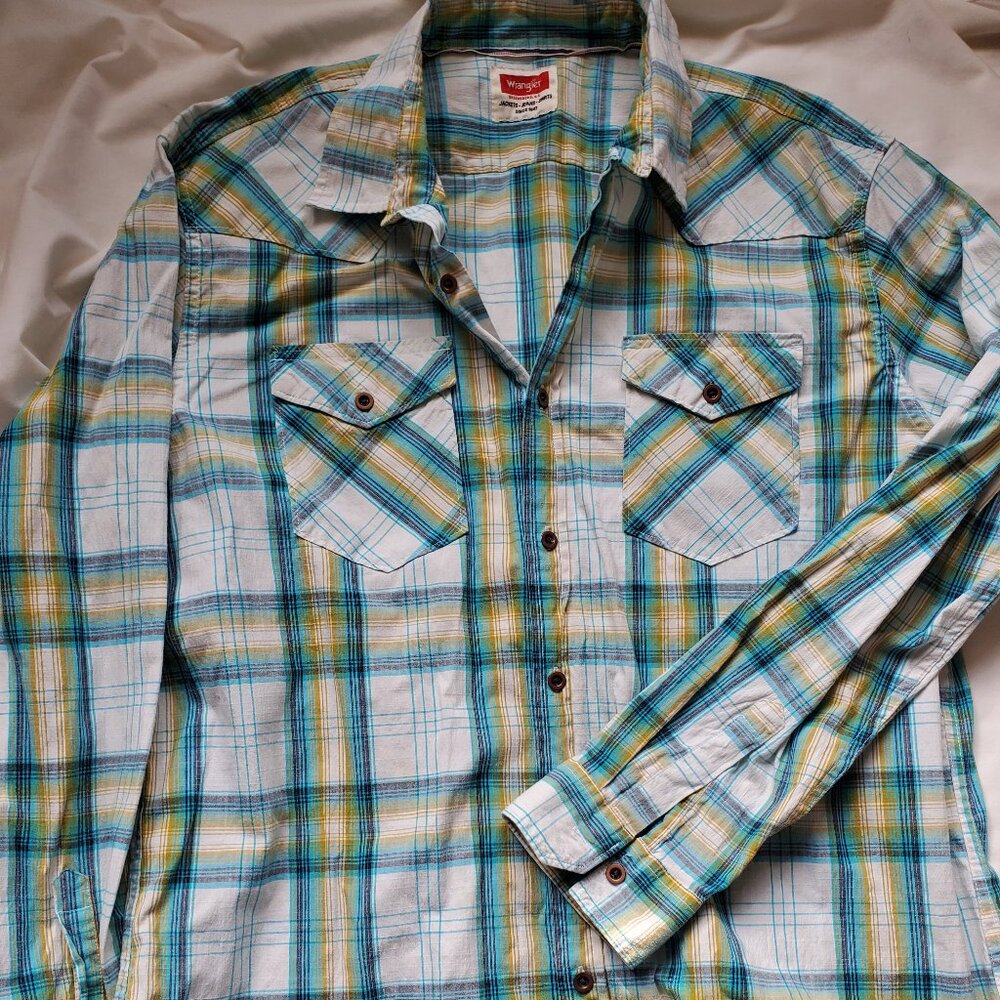 Wrangles Men's button down sz XL/XG/TG